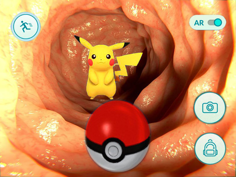 “I was hoping for a polyp or a Snorlax, but Pikachu will do!”