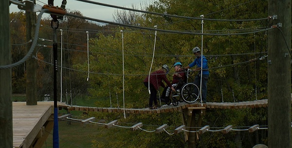 Wheelchair Ropes Course Maple Lake Camp Opens Wheelchair Challenge Course - NCLEX Quiz