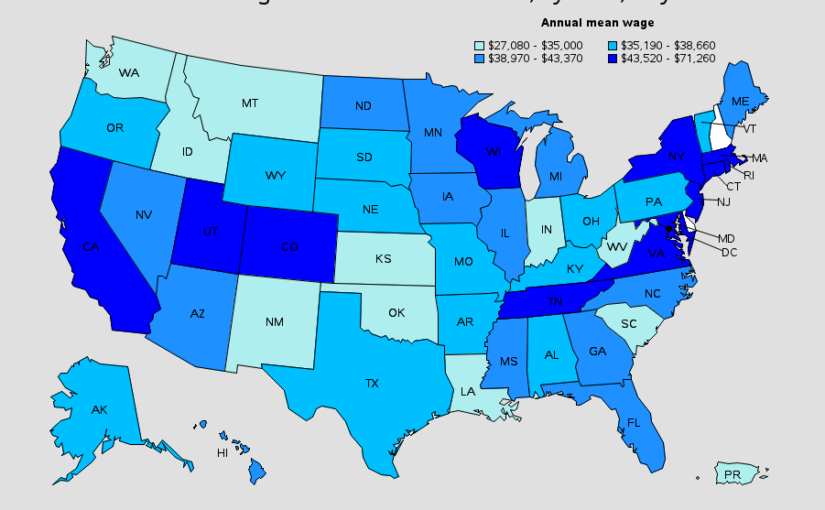 Highest Paying States for Broadcast Technicians NCLEX Quiz