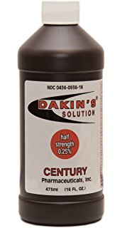 Use of Dakin’s solution for wounds